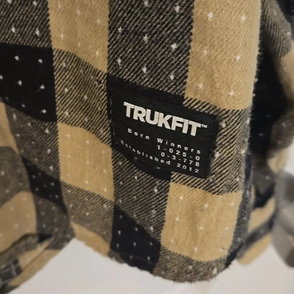 Trukfit mens flannel shirt size xl - Picture 2 of 7